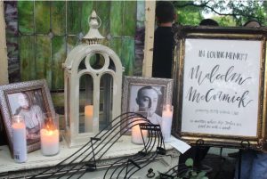 Items left as a memorial to Mac Miller at a vigil held in his hometown of Pittsburgh shortly after his death. Photo by Caleb Lee.