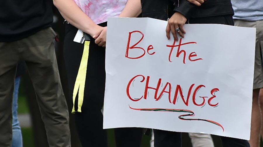 Be The Change (Photo by Erin Reilly)
