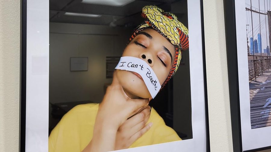 February is Black History Month and this year, St. John Fisher College’s Black Student Union is holding an art exhibit to celebrate and commemorate the vivid and strong black individuals through history and into today. (Photo by Madison Weber)