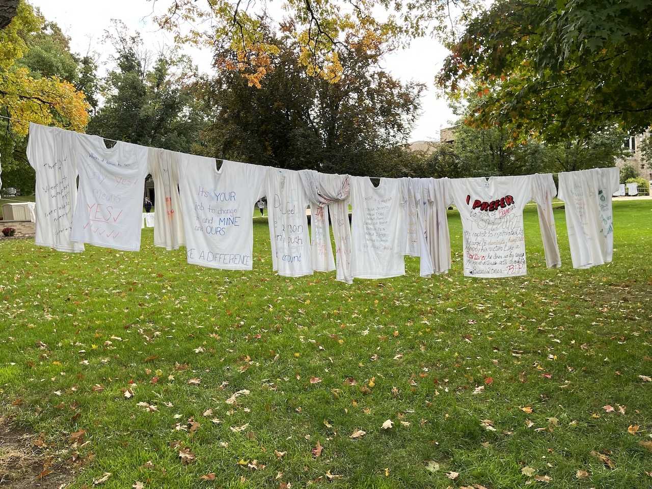Clothesline+Project+Brings+Awareness+to+Gender-Based+Violence+in+the+Fisher+Community